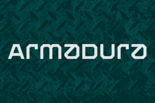 Armadura Family: A Geometric Display Font for Bold Branding