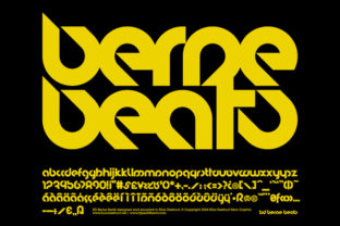 BD BerneBeats: A Display Font for Standout Brand Communication