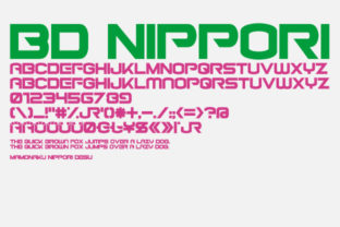 BD Nippori: A Dynamic Display Font for Modern Digital Campaigns