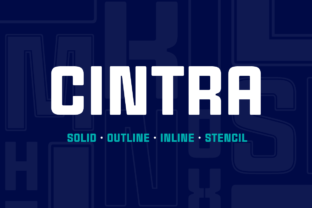 Cintra Family: A Soft Geometric Typeface for Publishing