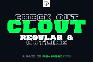 Clout: A Slab Serif Font for Editorial Design