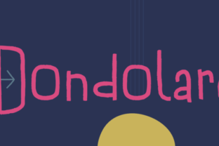 Dondolare: Hand-Drawn Font for Campaign Clarity