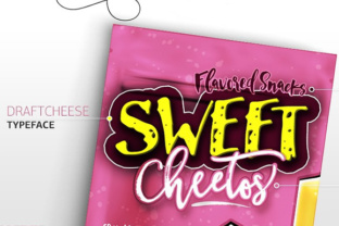 Draft Cheese Font: A Display Typeface for Editorial Design