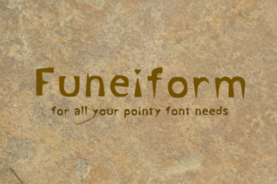 Funeiform: A Display Font That Demands Attention