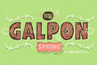 Galpon Spring: A Display Font with Deliberate Warmth