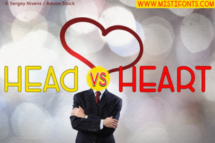 Head Versus Heart: A Display Typeface for Campaign Creators