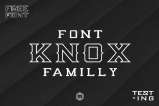Knox: A Display Typeface with Western Soul
