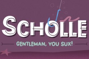 Scholle: The Bouncy Display Font for Modern Web Design