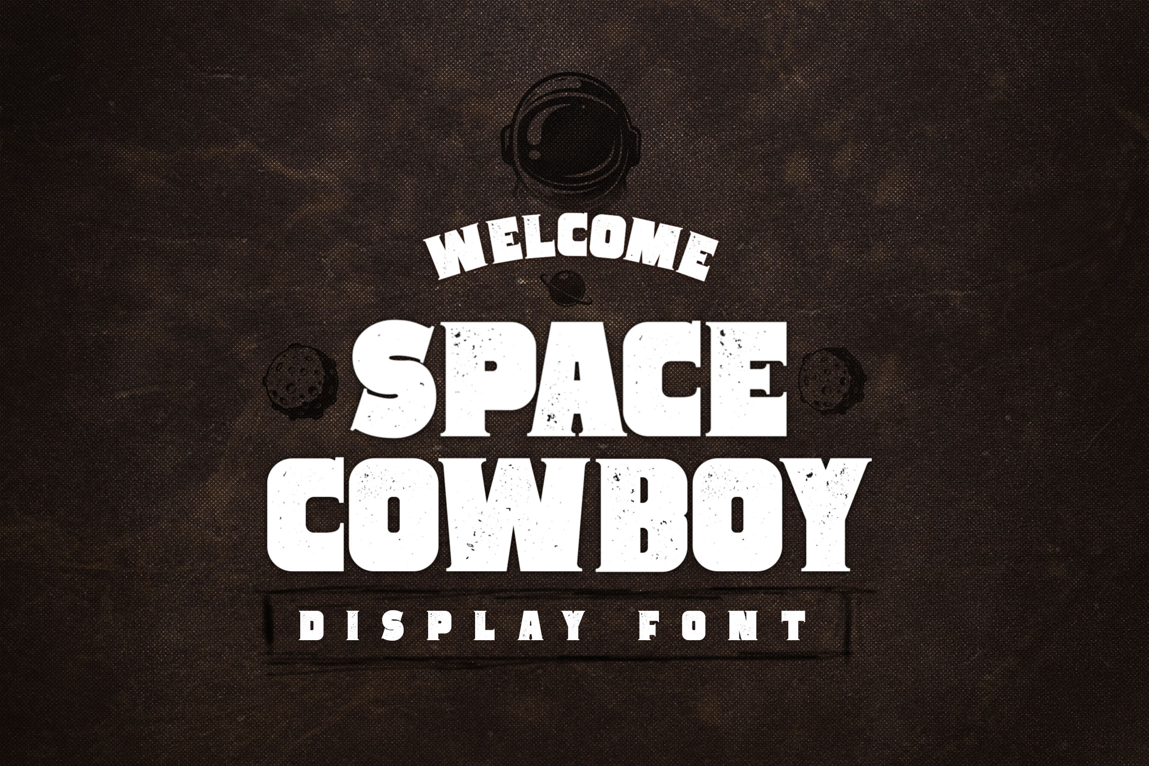 Space Cowboy: A Rustic Display Font for Campaigns