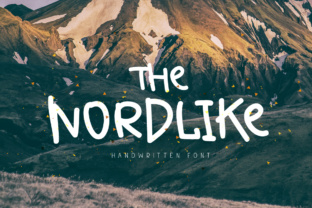 The Nordlike Handwritten Font for Makers and Shops