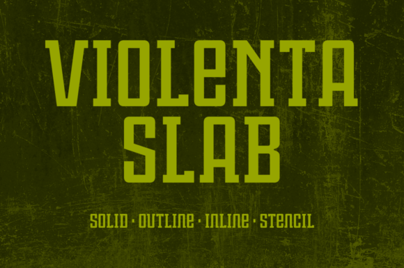 Violenta Slab Family Brings Sharp Personality to Web Typography